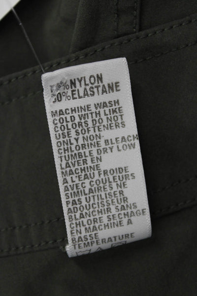 Y/Osemite James Perse Mens Dark Gray Army Drawstring Shorts Size 32