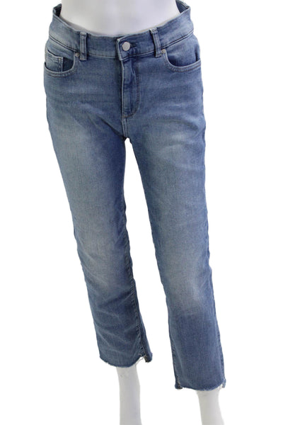 DL1961 Women Ankle Cropped Jeans Blue Size 27