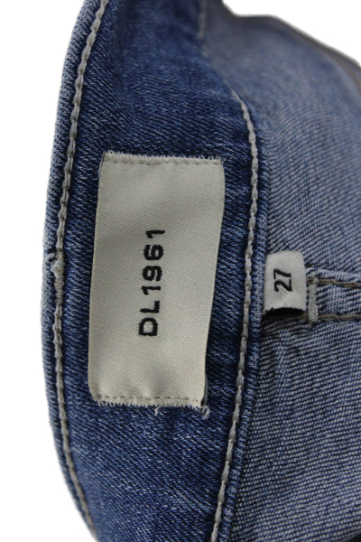 DL1961 Women Ankle Cropped Jeans Blue Size 27