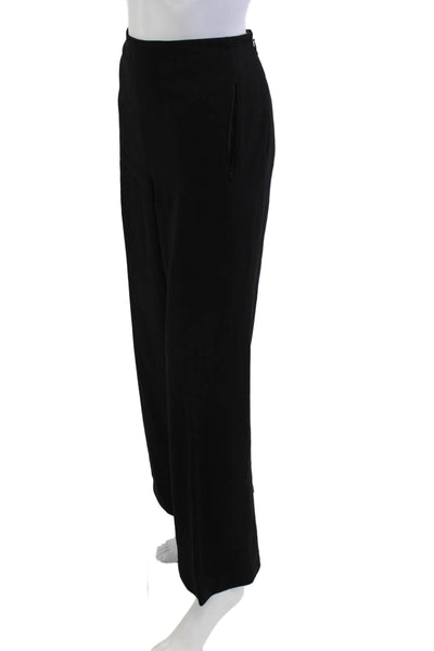 Elie Tahari Women Dress Pants Black Hook & Eye 70% Triacetate Size 12