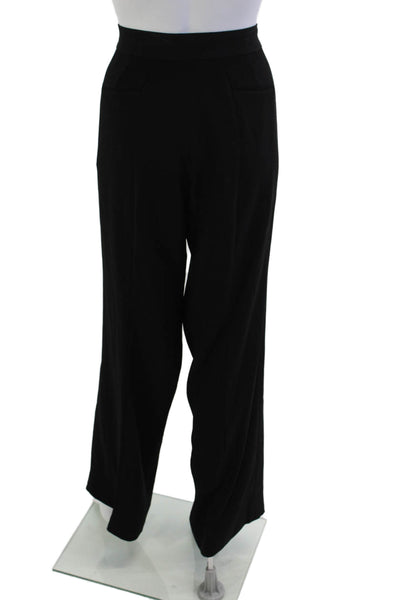 Elie Tahari Women Dress Pants Black Hook & Eye 70% Triacetate Size 12