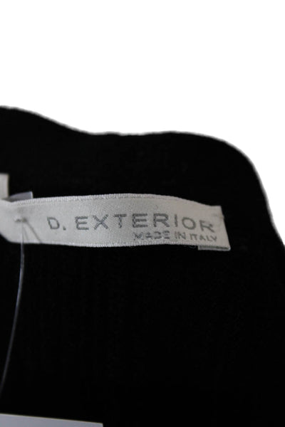 D. Exterior Womens Flare Pettiskirt Short Black Size S