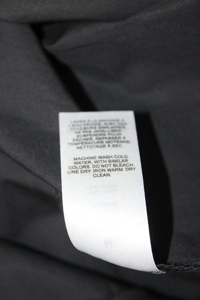 Dynamite Womens Maxi Peasant Long Black Cotton Skirt Solid Size M