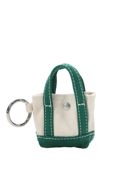 Lands End Unisex Adults Toe Bag Keychain Bag Charm Green