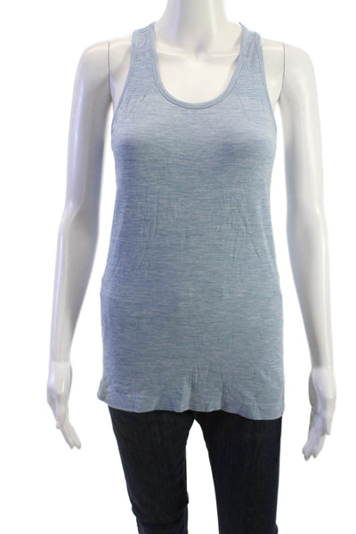 Sweaty Betty Womens Light Blue Basic Tank Size M