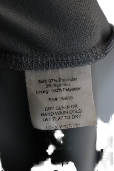 Show Me Your Mumu Womens Maxi Sheath Dress Gray Sleeveless Wedding Size XS