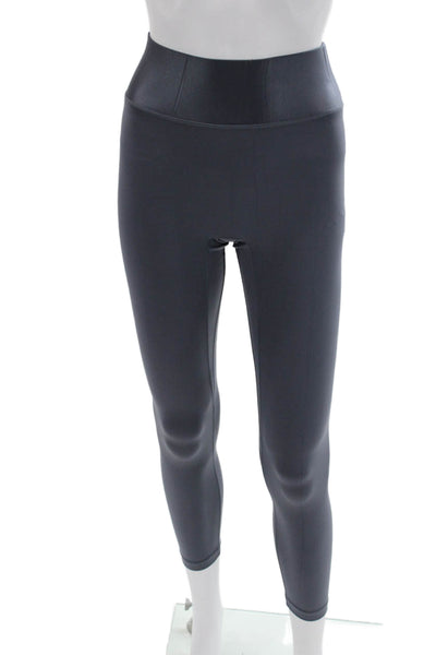 All Access Women Ankle Leggings Dark Gray Nylon Spandex Size S