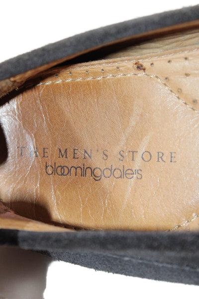The Men's Store at Bloomingdale's Mens Suede Slip On Loafers Brown Size 9.5M
