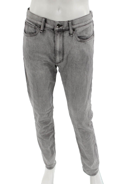 Rag & Bone Mens Straight Jeans Gray Button Fly 99% Cotton Size 31