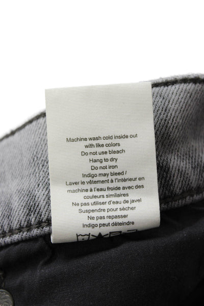 Rag & Bone Mens Straight Jeans Gray Button Fly 99% Cotton Size 31