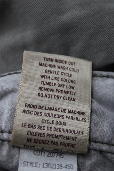 Paige Unisex Cargo Pants Dark Gray Size 29