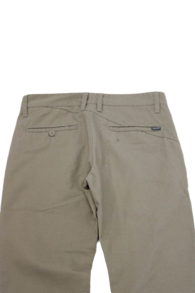 Volcom Mens Beige Chino Pants 29 Inseam Size 28
