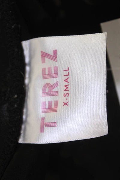 Terez Women Black Animal Print Ankle Jeggings Size XS