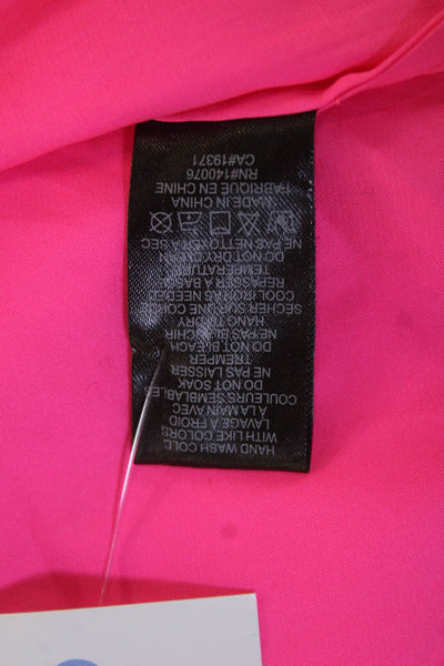 Generation Love Womens Camisole Pink V Neck Sleeveless Size S