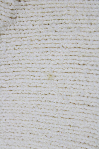 J Crew Womens Pullover Crew Neck Beige Sweater Size M