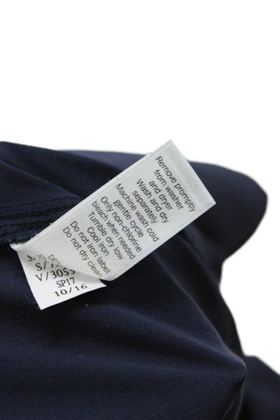 Athleta Womens Jogger Pants Dark Blue Drawstring Size 12