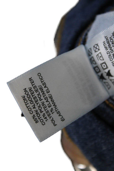 Lucky Brand Mens Straight Dark Blue Jeans Size 34