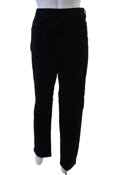 J. Mclaughlin Women Ankle Cropped Black Button Pants Size 12