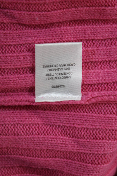 Derek Lam 10 Crosby Women Cashmere Turtleneck Sweater Pink Size XS