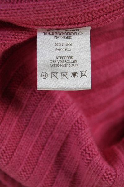 Derek Lam 10 Crosby Women Cashmere Turtleneck Sweater Pink Size XS