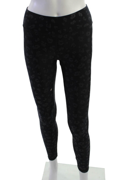 Terez Womens Black Animal Print Ankle Jeggings Size S