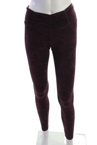 Strut This Womens Purple Camouflage Ankle Jegging Polyester Nylon Size S