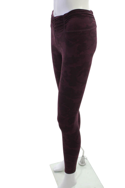 Strut This Womens Purple Camouflage Ankle Jegging Polyester Nylon Size S