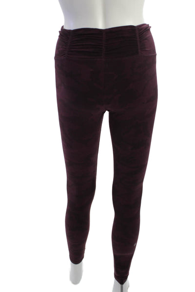 Strut This Womens Purple Camouflage Ankle Jegging Polyester Nylon Size S