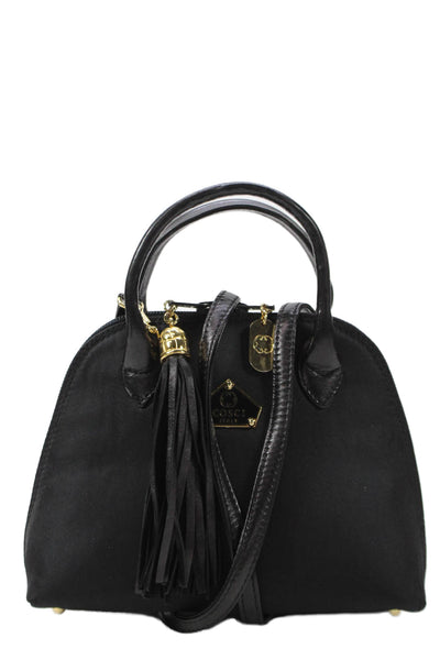 Cosci Womens Gold Tone Hardware Full Zip  Crossbody Bag Black