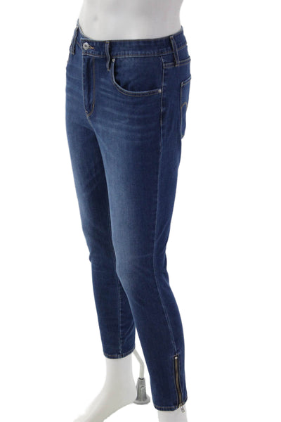 Levi Strauss & Co Unisex Dark Blue Ankle Skinny Jeans Size 31