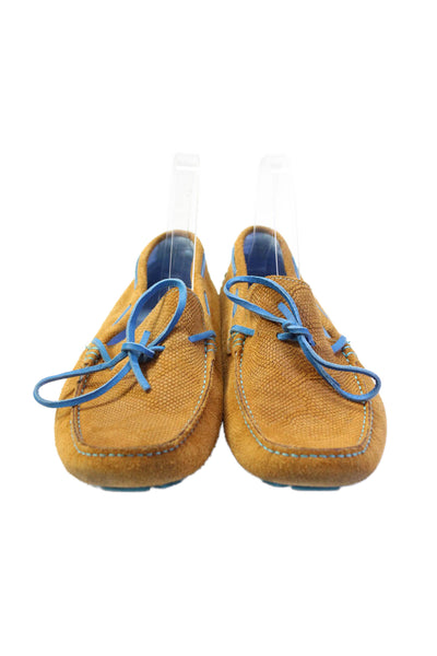 Donald J Pliner Womens Colorblcok Slip On Casual Oxfords Brown Size 8
