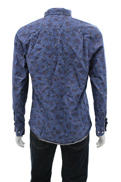 Rodd & Gunn Men's Long Sleeves Spotted Dot Button Down Shirt Size M