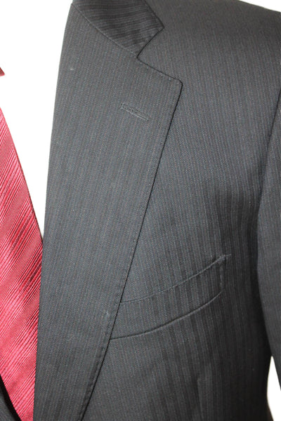 Brooks Brothers Mens Herringbone Wool Suit Jacket Size 42