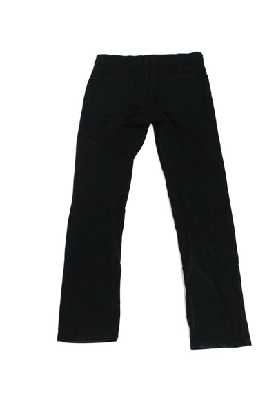 Vince Unisex Skinny Straight Black Jeans Button Fly Size 29