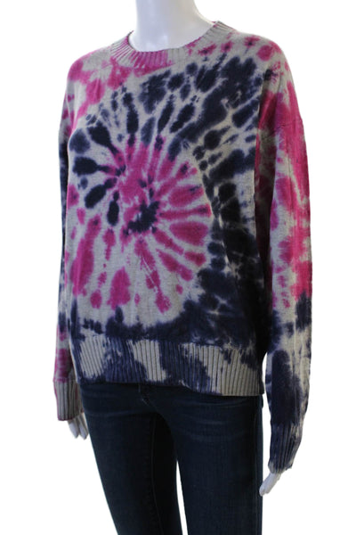 Central Park West Unisex Gray Pullover Sweater Crew Neck Long Sleeve Size M