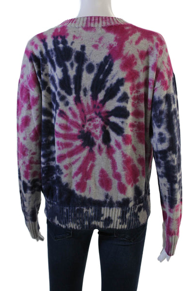 Central Park West Unisex Gray Pullover Sweater Crew Neck Long Sleeve Size M