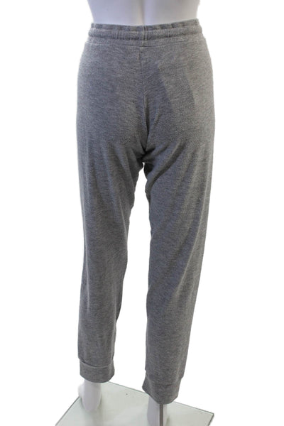 Lauren Moshi Women Jogger Sweatpants Gray Drawstring 50%Cotton 50%Poly Size L