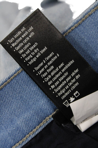 Paige Mens Straight Jeans Gray High Rise Button Fly 34 Inseam Size 31