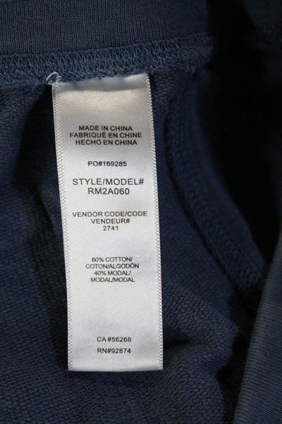 Splendid Women Jogger Sweatpants Blue Drawstring Size M