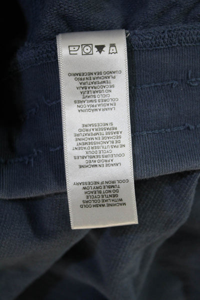 Splendid Women Jogger Sweatpants Blue Drawstring Size M