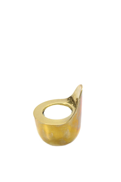 Christofle Gold Finish Votive Candle Holder 3"