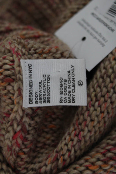 Intermix Womens Beige Turtleneck Pullover Sweater Size 0P
