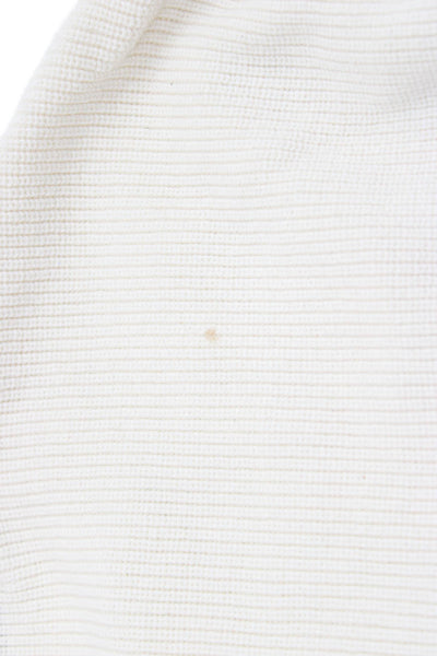 Zara Childrens Girls Striped Sweater White Red Cotton Size 13-14