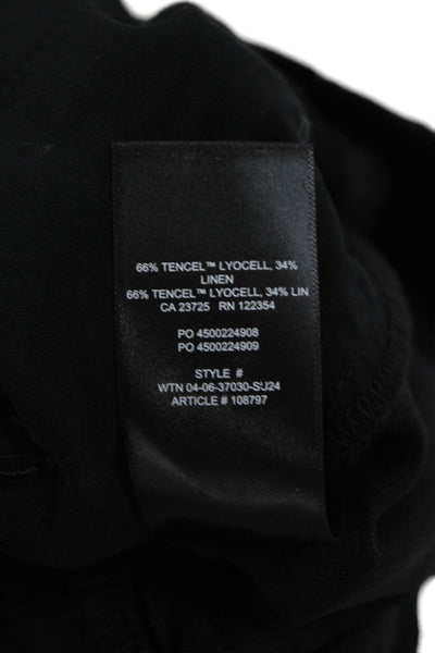 Wilfred Womens Black Jogger Sweatpants Drawstring Size XS