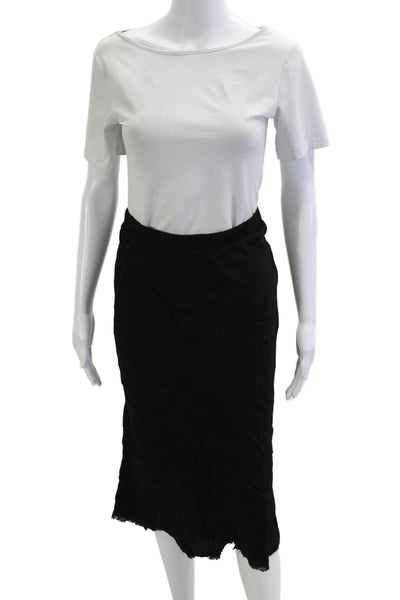 Nation LTD Womens Straight Pencil Skirt Black Viscose Solid Size XS