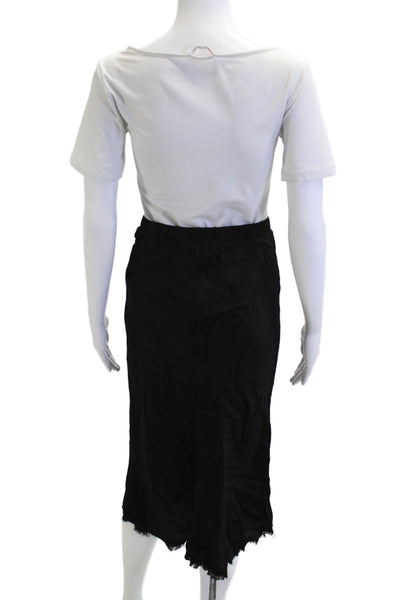Nation LTD Womens Straight Pencil Skirt Black Viscose Solid Size XS