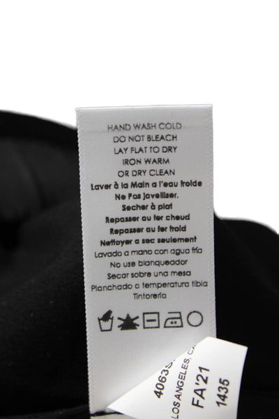 Nation LTD Womens Straight Pencil Skirt Black Viscose Solid Size XS