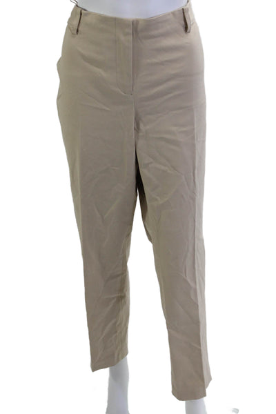 J. Mclaughlin Womens Beige Chino Pants Size 12