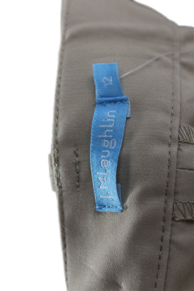 J. Mclaughlin Womens Beige Chino Pants Size 12