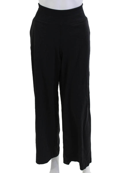 Athleta Womens Black Zip Sweatpants Size M